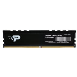 Memoria DDR4 16GB 3200MHz Patriot Signature Premium (1x16GB) / Negro / CL22 / DIMM / PSP416G3200H1