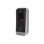 Lector Esclavo Prox EM Hikvision DS-K1201A-EF IP65/ Soporta 9500 Huellas/ RS-485/ Interior y Exterior
