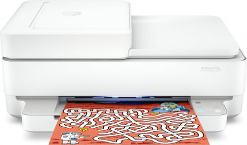 Multifuncional HP Deskjet Plus Ink Advantage 6475, Color, Inyeccion, Inalambrico, Print/Scan/Copy/Fax, 5SD78A