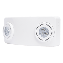 Luz de Emergencia LED Dual SFire SF-1960-LF con 520 Lúmenes/Uso Rudo/Cubierta ABS UL 5VA/Batería 9.6V 3Ah/90min Autonomía/130°/con Alcance de 15.8m/para Montaje en Pared o Techo