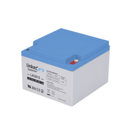Batería 12V/26Ah LinkedPro LK2612 UL/Tecnología AGM/Vida Útil Promedio de 5 Años/Para Uso en Equipo Electrónico/Alarmas de Intrusión/Incendio/Control de Acceso/Video Vigilancia/Terminales M5
