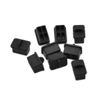 Bolsa Con 25 Piezas de Protectores Anti-Polvo Para Puerto SFP Linkedpro, Color Negro, LP-SFP