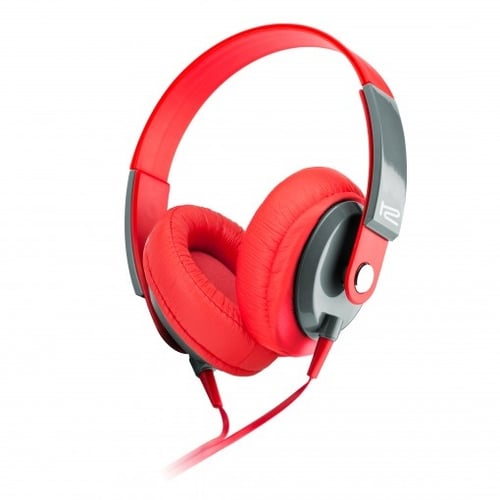 Diadema Audifono Con Microfono Klip Xtreme KHS-550RD Alambrico/ Color Rojo