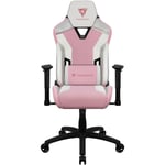 Silla Gamer Aerocool Thunder X3 TC3 Sakura Blanco/ Rosa, Hasta 150KG, 4711099470525