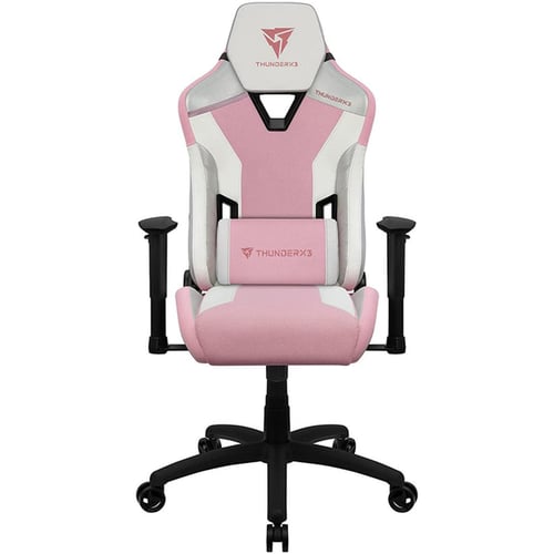 Silla Gamer Aerocool Thunder X3 TC3 Sakura Blanco/ Rosa, Hasta 150KG, 4711099470525