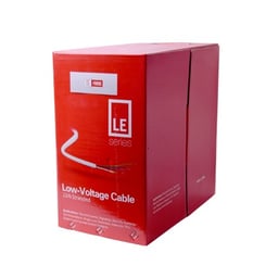 Bobina de 305 metros de cable, 22 AWG, 6 conductores, tipo CCA de color blanco, para aplicaciones en alarmas de intrusión/Control de Acceso/Automatización/ Interfonos y TV porteros., SF-22-06-LE