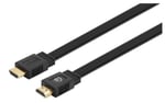 Cable HDMI 2.0 Plano de 0.5 Metros Manhattan 355599, de Alta Velocidad, 4K