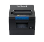 Miniprinter Térmica Techzone TZBE202 80mm / USB / Ethernet / RJ11 / Negra