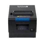 Miniprinter Térmica Techzone TZBE202 80mm / USB / Ethernet / RJ11 / Negra