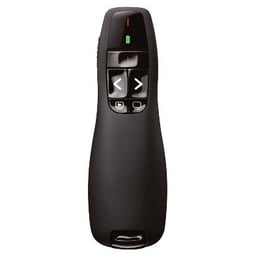Presentador Inalambrico Brobotix 497356 Laser, USB 2.0, Color Negro