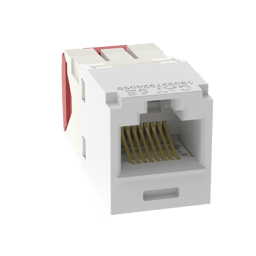 Conector Jack RJ45 CAT5E Panduit CJ5E88TGWH Estilo TG/Mini-Com/Color Blanco