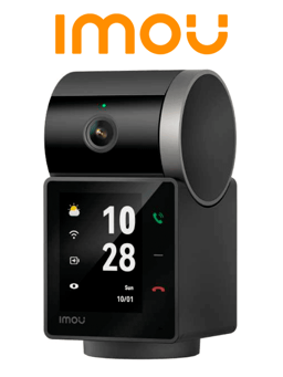 Camara IP PT WIFI Imou Rex VT 5MPX/Lente 3.6MM/Modo de Privacidad/Videollamada/Disuasion Activa/Alarmas de Reloj/Deteccion de Personas y Mascotas/Audio Bidireccional/IPC-S2VN-5M0WR