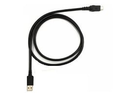 Cable USB A Macho - USB C Macho Zebra CBL-TC5X-USBC2A-01 1 Metro / Color Negro / Para TC51/TC52/TC56/TC57