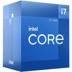 Procesador Intel I7-12700F S-1700 12A Gen/ 2.1-4.9GHZ Cache 25MB / 12 Cores/ Sin Graficos/ con Disipador, BX8071512700F