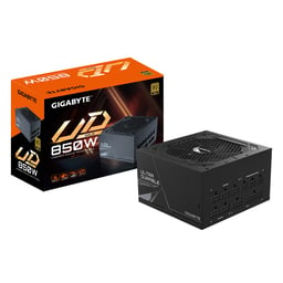 Fuente de Poder Gigabyte 850W/ Modular, Ultra Durable/ 80 Plus Gold, GP-UD850GM
