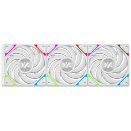 KIT 3 Ventiladores XYZ Vortex PRO ARGB / 120MM / 2000RPM / Blanco / X-FN-VORPROKIT-W