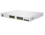 Switch Cisco Business CBS 24 Puertos 10/100/1000MBPS, Administrable, 4 Puertos 10G SFP, POE, CBS350-24P-4X-NA