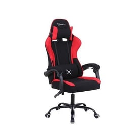 Silla Gamer Xzeal XZ20 Rojo, con Brazo Ajustable/ Tela/ Soporte Lumbar/ Hasta 100 KG, XZSXZ20R
