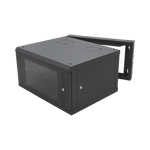 Gabinete Abatible para Montaje en Pared con Rack 19" de 6U, SR-1906-GAP-V4