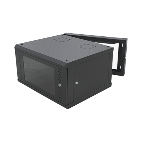 Gabinete Abatible para Montaje en Pared con Rack 19" de 6U, SR-1906-GAP-V4