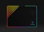 Mousepad Ocelot Gaming Rigido OMPR01 RGB/ Carga Inalambrica/ Color Negro