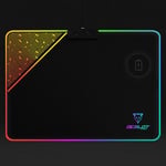 Mousepad Ocelot Gaming Rigido OMPR01 RGB/ Carga Inalambrica/ Color Negro