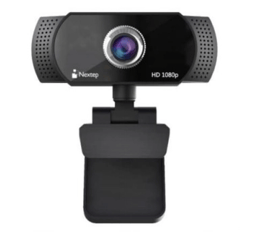 Webcam Nextep NE-423 Full HD 1080P/ USB/ Color Negro
