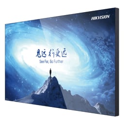 Pantalla Para Video 55" Hikvision DS-D2055UL-0B Con Bisel Ultraestrecho De 3.5MM / Daisy Chain HDMI Sin Software / 1080P / Operacion 24/7 / Carcasa Metalica