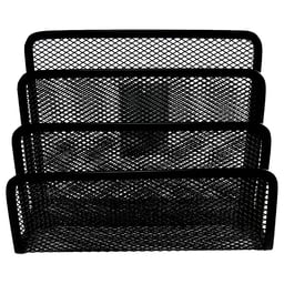 Clasificador Nextep NE-159 De Malla Metalica / Con 3 Divisiones / Negro