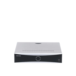 NVR 32 CANALES IP HIKVISION DS-8632NXI-K8(E) DE 12MPX/RECONOCIMIENTO FACIAL/ACUSENSE/8 BAHIAS DE DISCO DURO/2XHDMI EN 4K/ALARMAS I/O