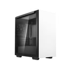 Gabinete Deepcool Macube 110 White / Micro ATX/ Media Torre/ USB/ Cristal Templado Magnetico/ Blanco