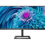 Monitor Led 34" Philips 343E2E, IPS/ Negro/ HDMI/ DP/ Aspecto 219/ 2560X1080