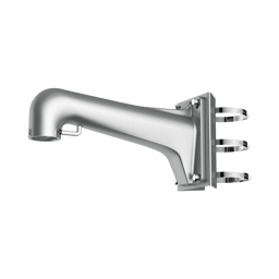 Montaje Vertical Con Montaje De Poste Hikvision DS-1603ZJ-POLE-P, Color Plata, Exterior, Para Camaras PTZ Hikvision