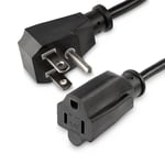 Cable de Alimentacion Plano 0.45M Startech PACF10118IN Nema 5-15P a Nema 5-15R, 10A/125V