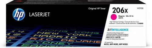 Toner HP Laserjet 206X Magenta 2450 Paginas, W2113X