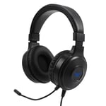 Diadema con Micrófono Gamer Naceb Technology NA-0317/ Alámbrico 3.5MM/ Negro