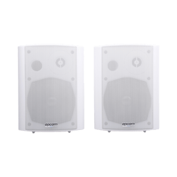 Kit de Altavoz 2X20W RMS Epcom Proaudio SF775AW/Con Modulo Receptor Bluetooth/Material ABS y Reja Metalica/Bracket de Metal/Blanco