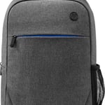Mochila Para Laptop 15.6" HP Prelude 1E7D6AA Nylon/ Bolsillo Para Termo/ Color Gris