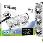 Tarjeta de Video Zotac Gaming Geforce RTX 4070TI 12GB Triple Ventilador GDDR6X/ HDMI/ PCIE X16, ZT-D40710Q-10P
