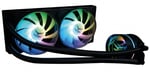 Enfriamiento Liquido Naceb NA-0630 Everest 240, 2X 120MM, 600-1800RPM, Negro