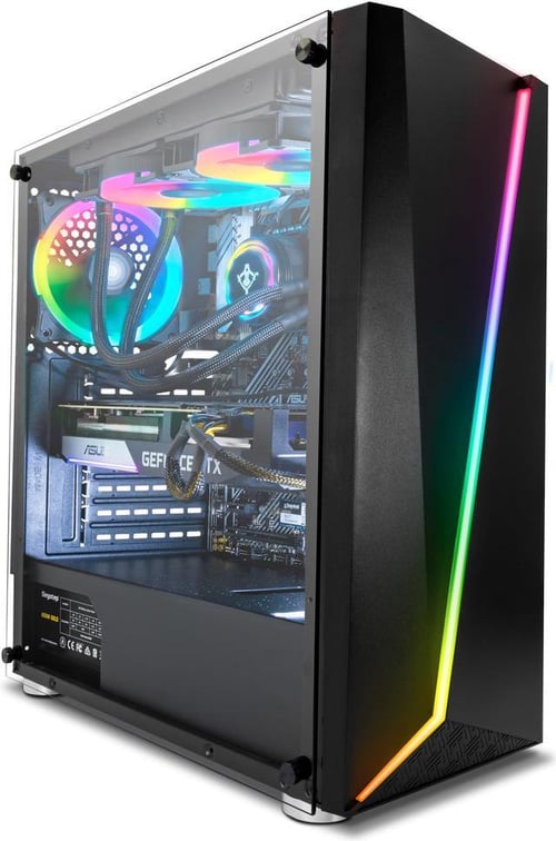 PC Gamer Yeyian Kunai X13-01 Ci7-13700KF/16GB DDR5/1TB SSD/GeForce RTX 3070Ti/Win 11 Home, YPI-KUNX13-01