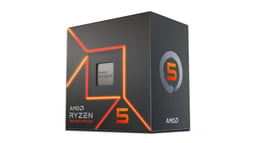 Procesador AMD Ryzen 5 7600 Socket AM5/ 3.8GHZ/ 6 Core/ 35MB/ Incluye Graficos y Disipador, 100-100001015BOX
