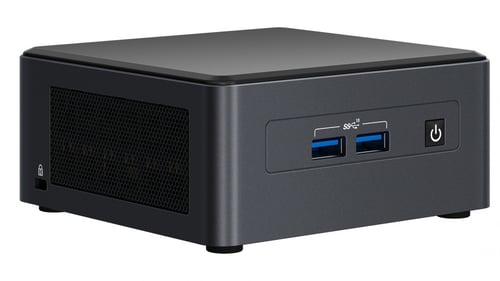 Mini PC Intel BNUC11TNHI50001 Ci5-1135G7/2.40GHz/Sin RAM/DDR4 64GB/2.5" HDD-SSD/M.2 SSD PCI, 3200MHz