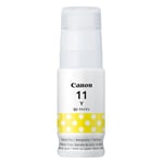 Botella de Tinta Canon GI-11 70ML Color Amarillo para G2160/ G3160, 4536C001AA