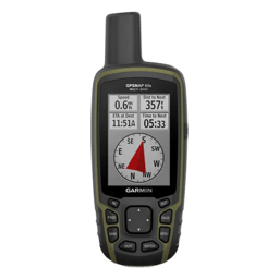 Navegador GPS Portátil GPSMAP 65S Garmin/para Actividades Outdoor/2.6"/160X240 Píxeles/Brújula de 3 Ejes/Altímetro Barométrico/Compatible con GPS/GLONASS/Galileo/QZSS/Memoria 16GB/10-02451-10