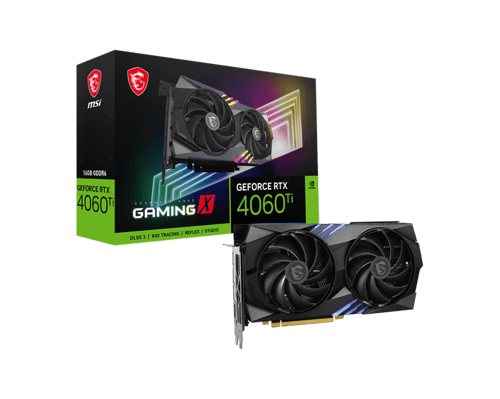 Tarjeta de Video MSI Nvidia Geforce RTX 4060 TI Gaming X 16G / 16GB/ GDDR6/ 128BIT/ 2655MHZ/ HDMI/ PCI Express 4.0