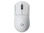 Mouse Inalambrico Logitech Pro X Superlight Lightspeed/ Optico/ 25400DPI/ Sensor Hero/ Blanco, 910-005941