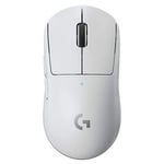 Mouse Inalambrico Logitech Pro X Superlight Lightspeed/ Optico/ 25400DPI/ Sensor Hero/ Blanco, 910-005941