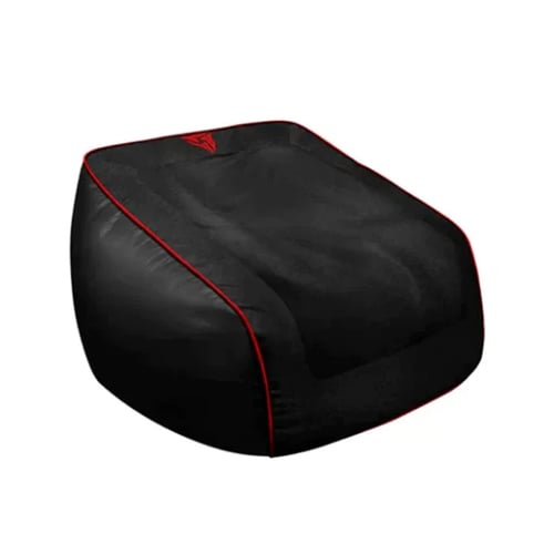 Sillon Puff Gamer Aerocool Thunder X3 BD5 Negro/Rojo, Hasta 100KG, SIN RELLENO, 4713105969955