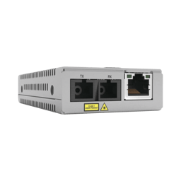 Convertidor de Medios Gigabit Allied AT-MMC2000LX/SC-960 Conector SC Distancia (20KM) Monomodo Version TAA